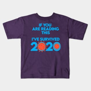 I Survived 2020 Kids T-Shirt